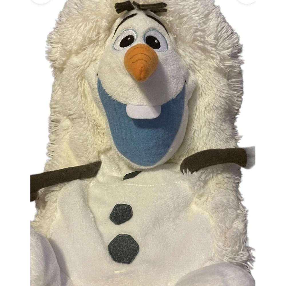 Disney Hide Away Pets Pillow 14" Frozen Olaf Plush Stuffed Animal Toy Snowman - Picture 1 of 7